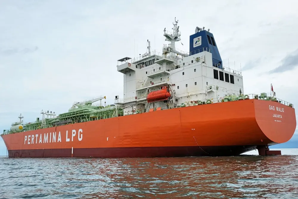 Pertamina International Shipping’s 22,500-cbm LPG carrier Gas Walio (built 2011) will likely make longer voyages to the US in the near future.