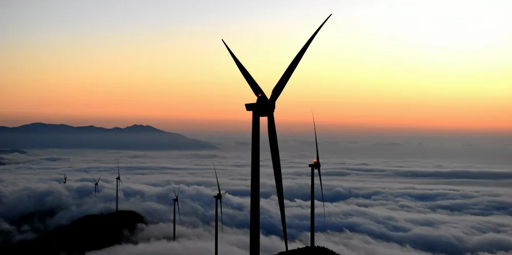 Sun sets on Kartilepe wind farm in Turkey with Enercon's E-138 EP3 E2 turbines