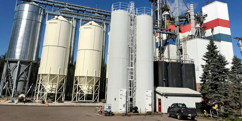 Northeast Nutrition's salmon feed mill can now produce up to 100,000 metric tons a year.