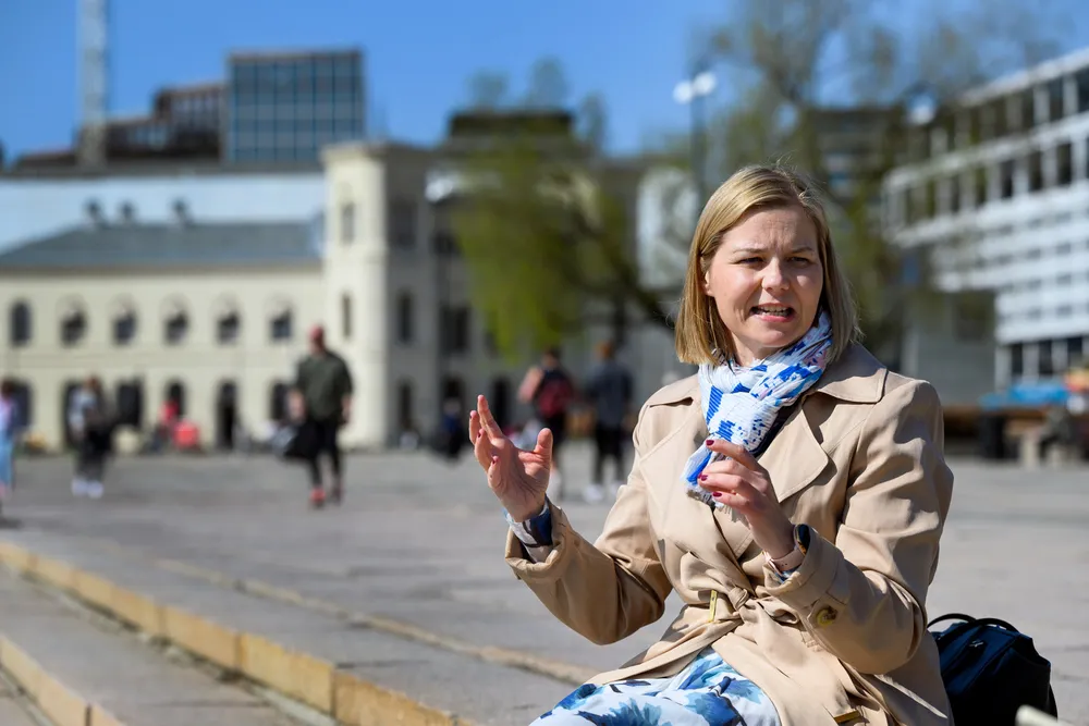 Venstres leder Guri Melby avfeier Listhaug-utspill om smitte blant innvandrere.