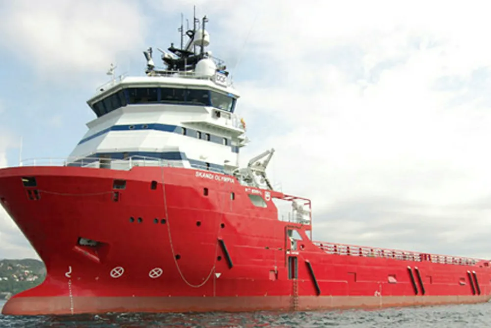Skandi Olympia: one of three DOF vessels taken by Petrobras