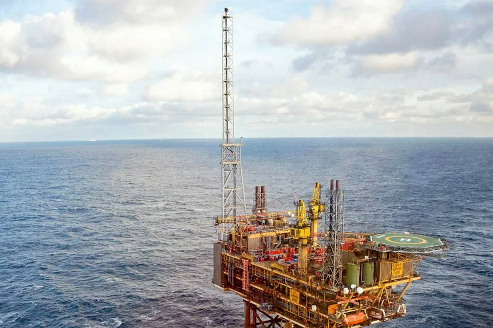 Host: the Armada platform, 220 kilo0metres off the UK