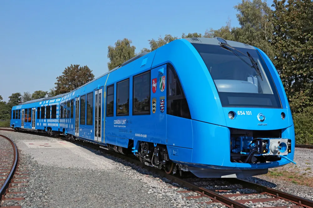Alstom's iLint hydrogen train in Germany