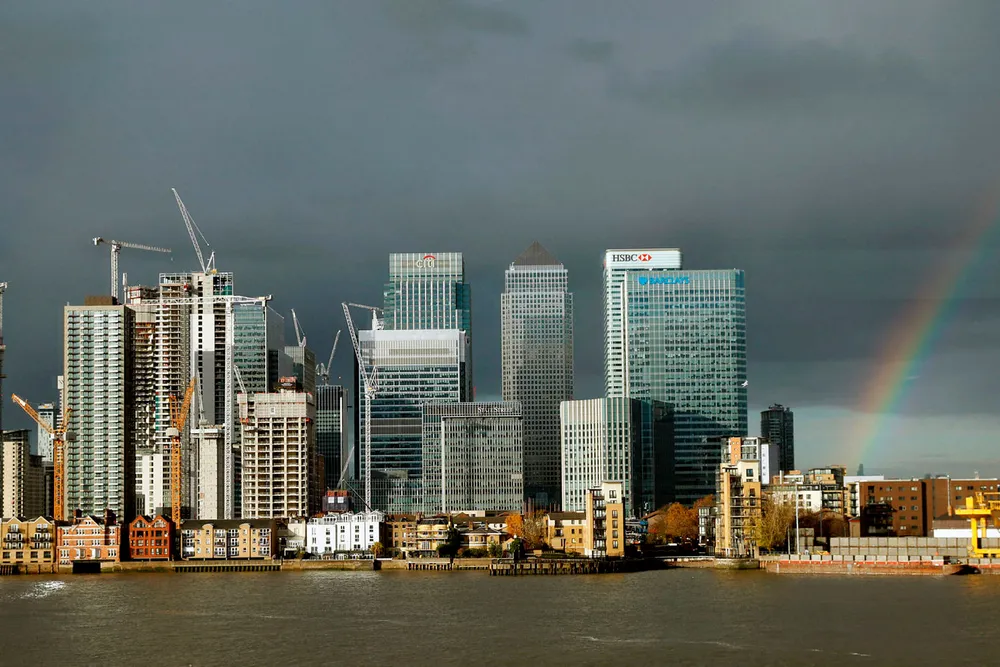 Suspected case: of coronavirus at Chevron offices in London's Canary Wharf business district