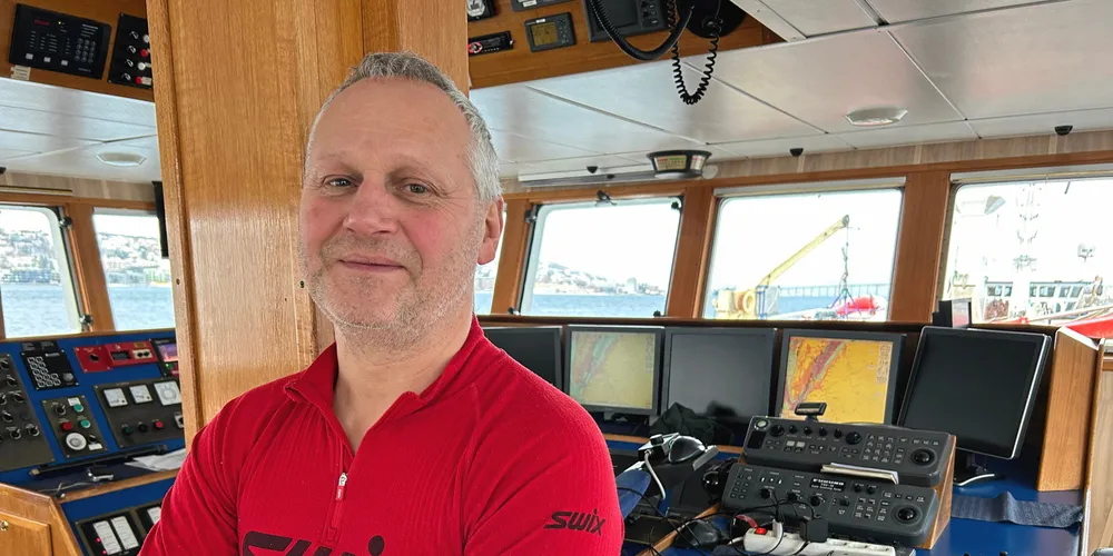 Yngvar Salthaug er skipper på «Sille Marie Senior».
