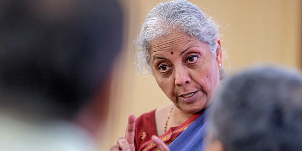 Nirmala Sitharaman, India’s finance minister, said a domestic P&I club would limit the country’s exposure to Western sanctions.