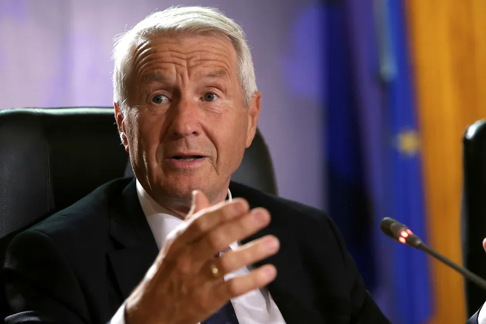 Norske myndigheter er lite imponert over Thorbjorn Jaglands Facebook-bruk. Foto: Petros Karadjias/AP Photo/NTB Scanpix