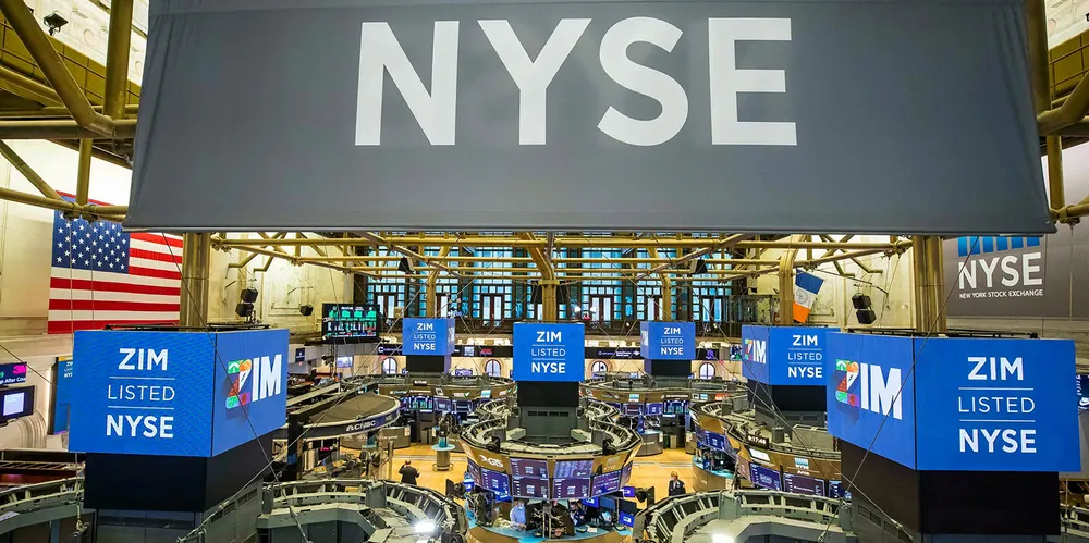 Zim listed on the New York Stock Exchange in January 2021.