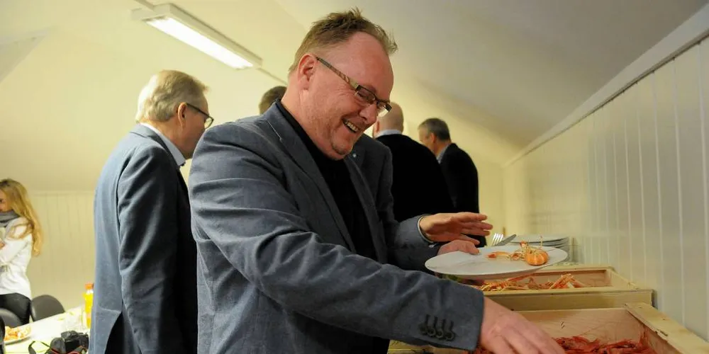 BÅDE GODT OG DEILIG: Det har garantert vært mye deiligere å være fiskeriminister enn justisminister. At Per Sandberg valgte å forbli sjømatstatsråd bør derfor ikke overraske noen.Foto: KJERSTI KVILE
