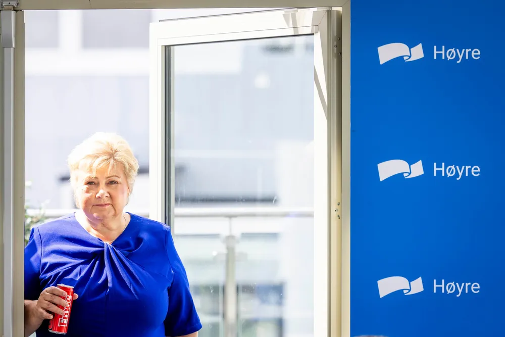 Høyre-leder Erna Solberg har erkjent at Høyre må gjøre noe for å komme på rett kurs før valget. Onsdag la hun frem et nytt skatteløfte.