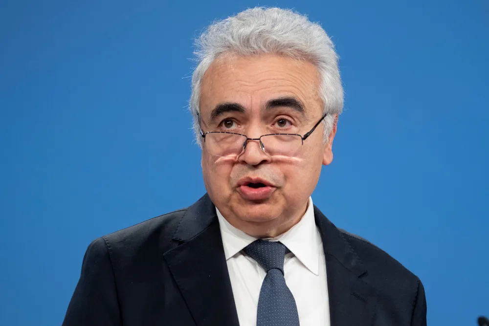 IEA executive director Fatih Birol.