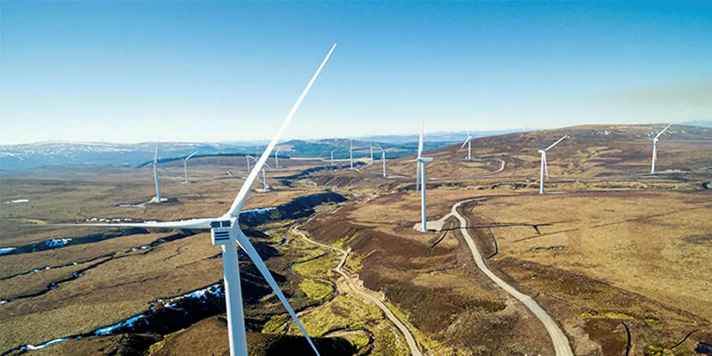 Moy wind farm in Scotland, where ScottishPower believes much of the UK's future wind could be sited