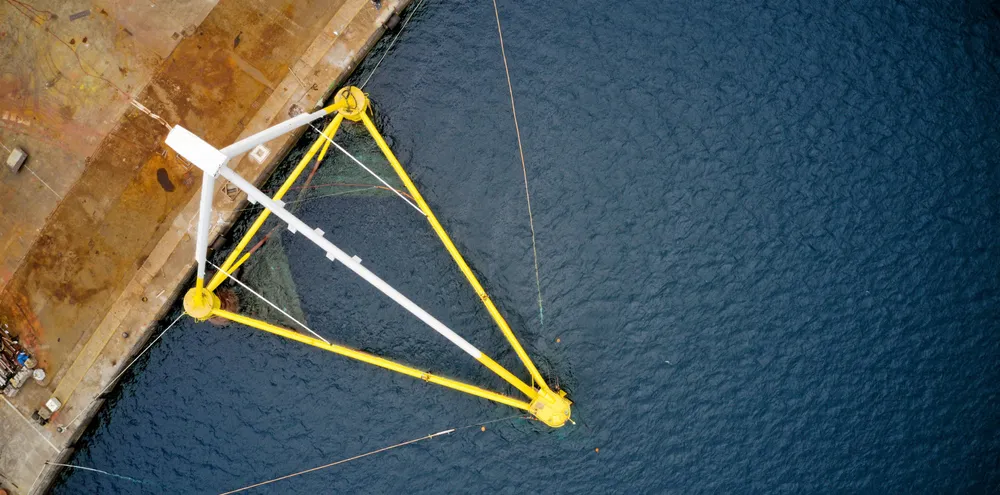 X1Wind's 1:3 PivotBuoy prototype