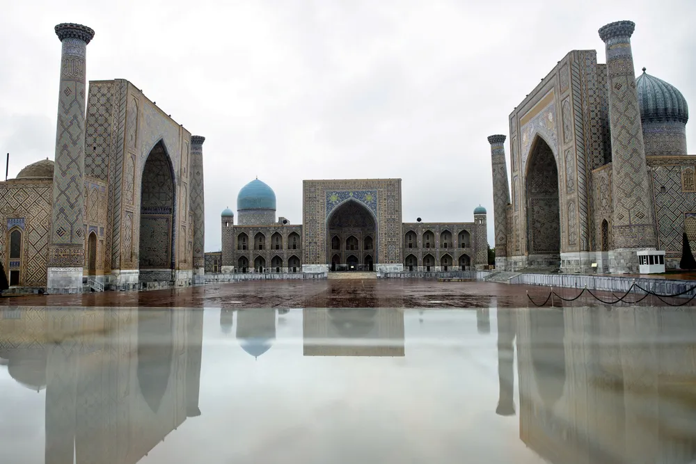 Discovery: Registan square in Samarkand, Uzbekistan