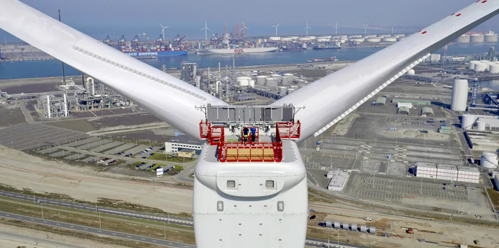 The GE Haliade-X prototype.