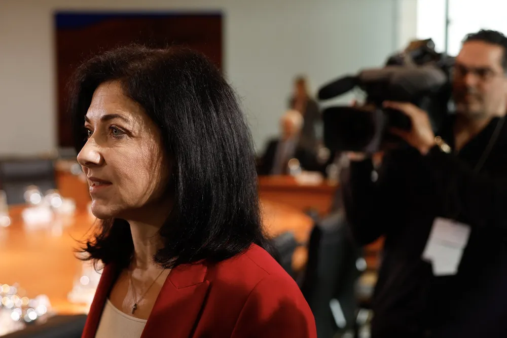 German Economy and Energy Minister Katherina Reiche used to work for E.ON.