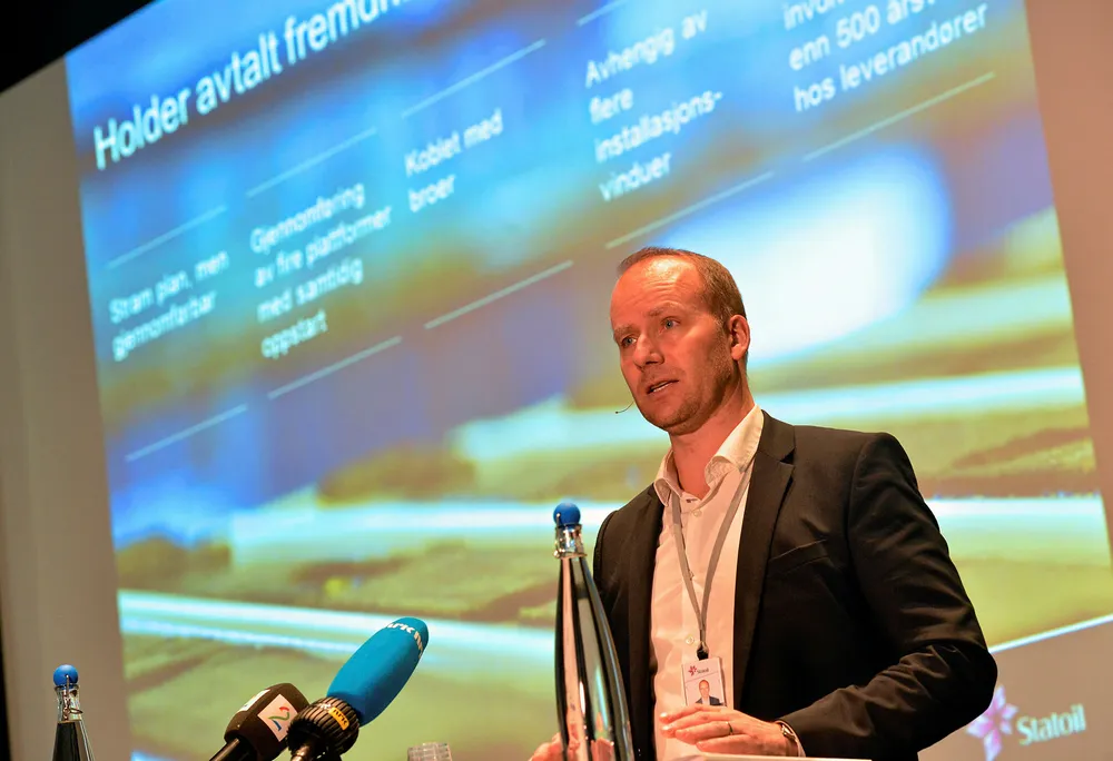 Diversification push: Aker Solutions chief executive Kjetel Digre
