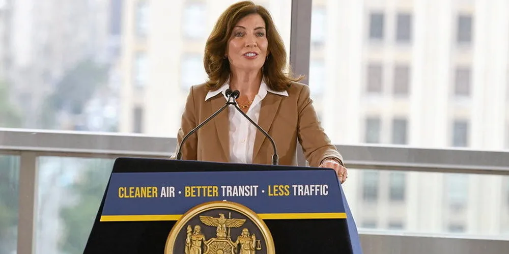 . NY Governor Kathy Hochul.