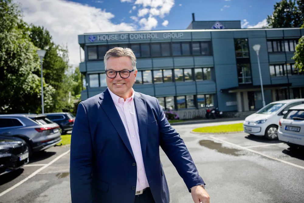 Lasse Sten, gründer i børsnoterte House of control.