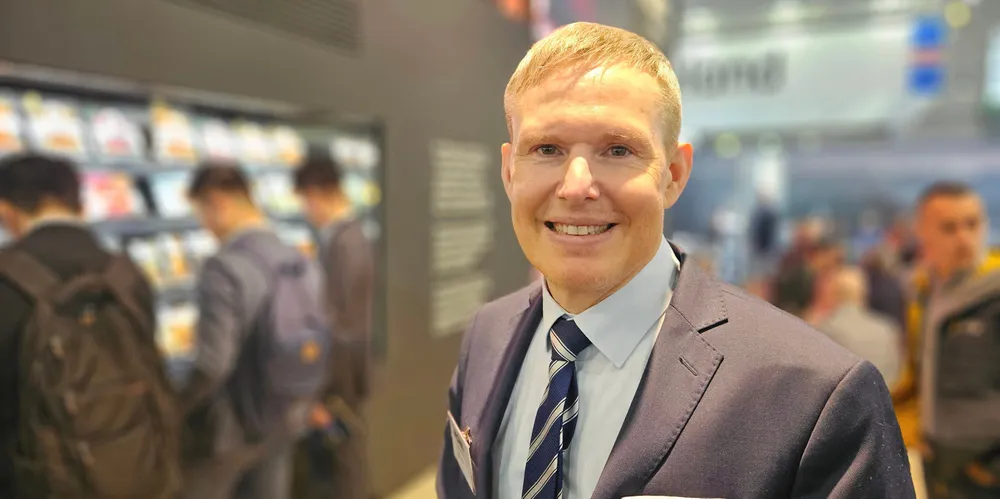 Mowi CEO Ivan Vindheim, at the Seafood Expo Global 2024 in Barcelona.