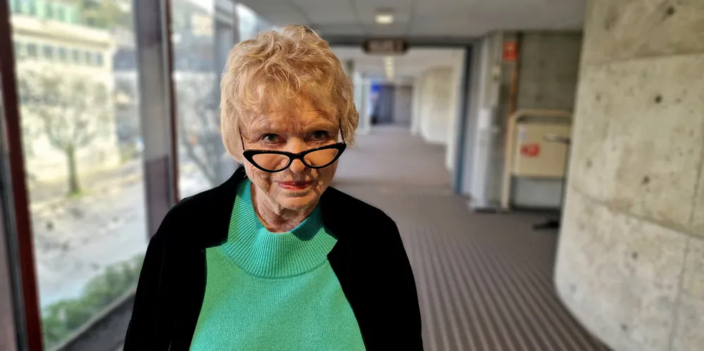 Korrupsjonsjeger Eva Joly deltok under konferansen Endring i havet i Grieghallen denne uka.
