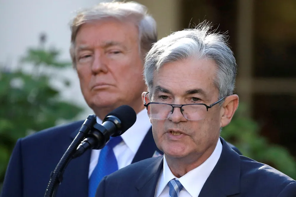Fed-sjef Jerome Powell holder rentene uendret, til president Donald Trumps store irritasjon.