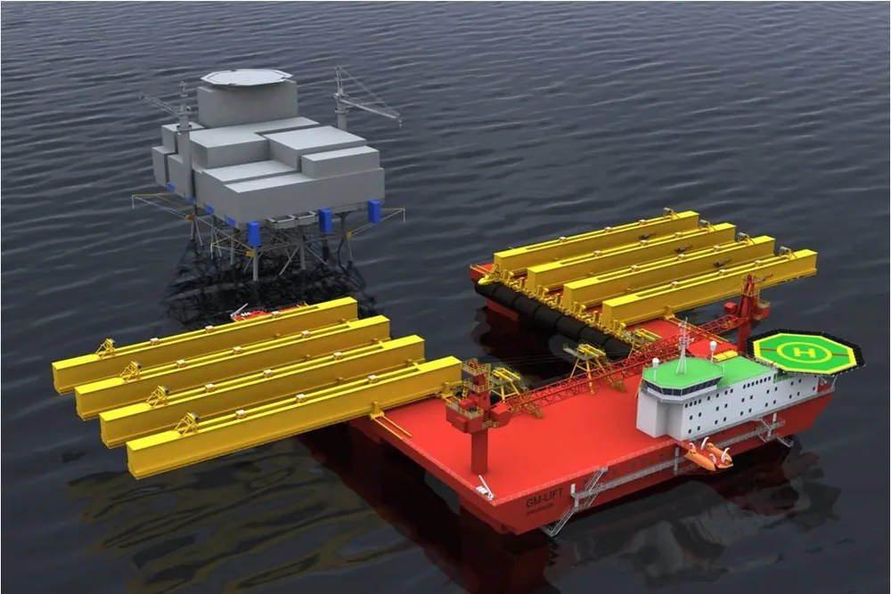 Revamped concept: NSR is looking to build single-lift vessel