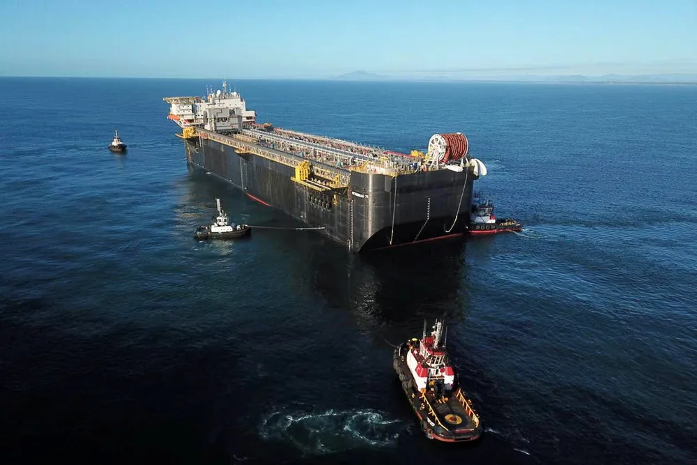 First oil: the P-71 FPSO hull