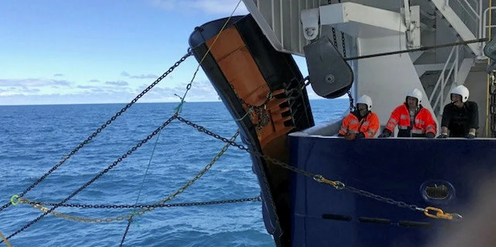 Sisimiut, Royal Greenland's newest trawler.