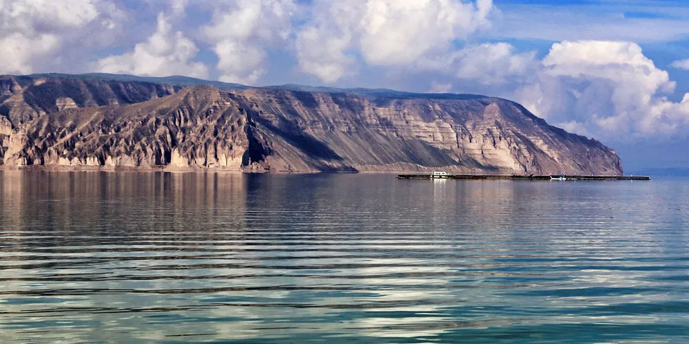 The 383 square meter lake on the Tibetan Plateau in which it farms is filled with 24.7 billion cubic meters of glacier meltwater.