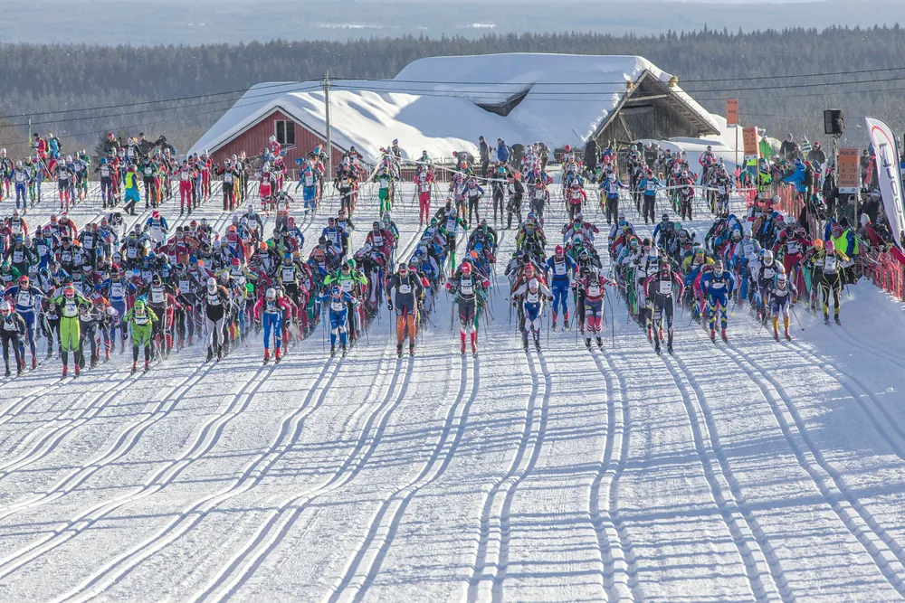 Sørg for riktig opplading før du stiller til start, her fra fjorårets Birkebeinerrenn.