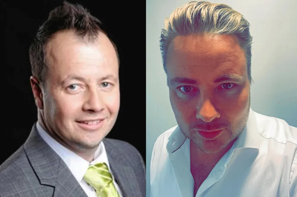 Glenn Nøstdahl og Martin Gustafsson.