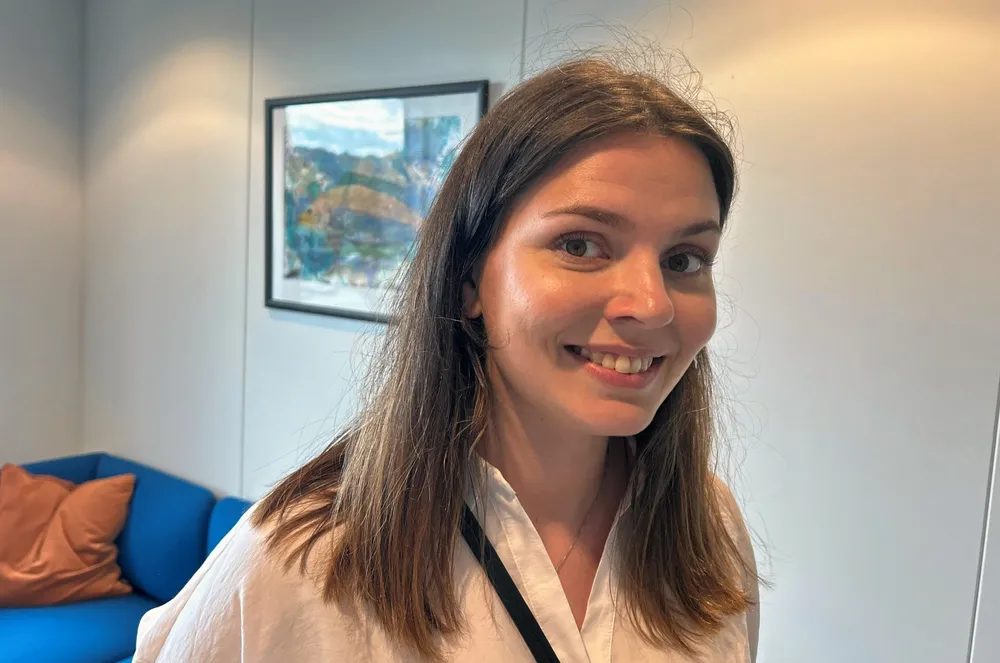 Elise Fiske i Maritimt forum elsker grilla pizza i sommervarmen.