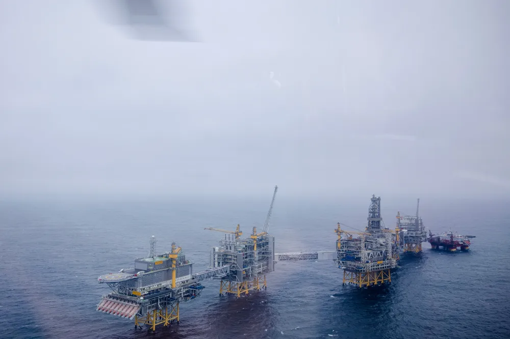 Analysen er basert på at felt som er i produksjon og kommer i produksjon innen 2028, skattlegges etter dagens skattesystem, som ikke er konfiskatorisk. Her fra Johan Sverdrup-feltet.