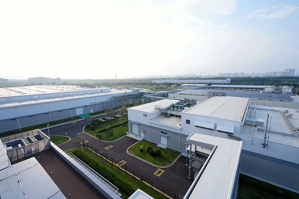 The Toyota SinoHytec fuel cell manufacturing and R&D site in Beijing.