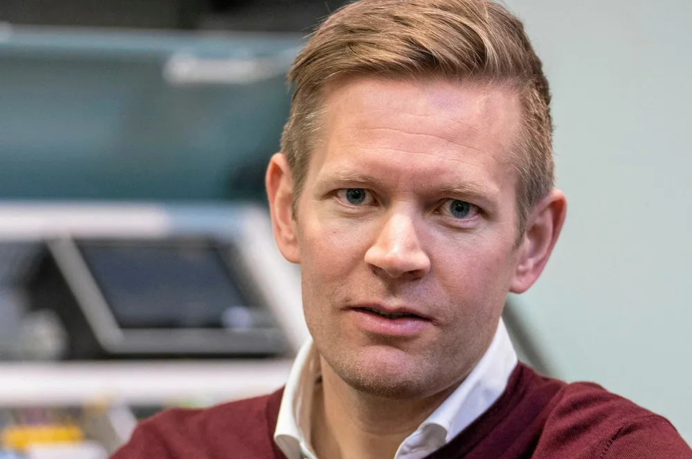 Konsernsjef Kåre Øyvind Vassdal i Brunvoll.