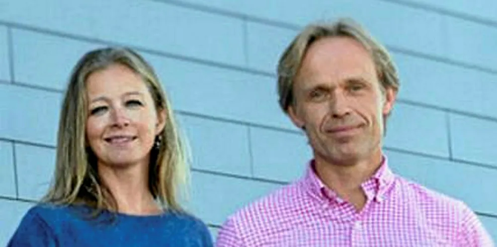 Reach Subsea's CFO Birgitte Johansen and CEO Jostein Alendal.