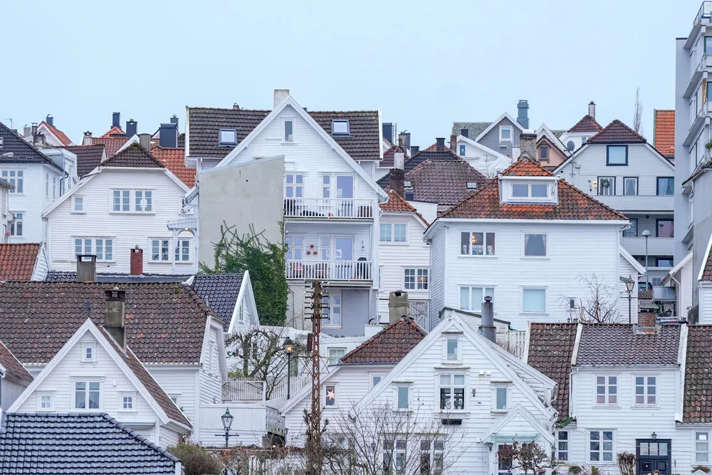 – Oslo, Stavanger og Bergen skiller seg ut med høyest ventet boligprisvekst, sier Andreas Benedictow i Samfunnsøkonomisk analyse. Her fra Stavanger sentrum.