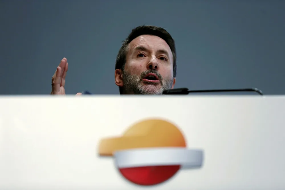 Third-quarter loss: Repsol chief executive Josu Jon Imaz