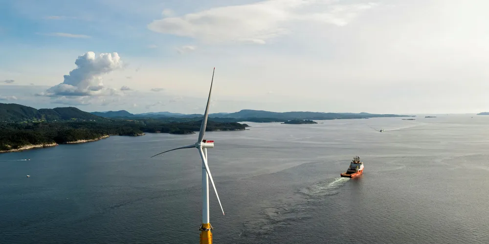 Hywind Scotland. Scotland Statoil.