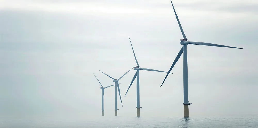 Equinor's 402MW Dudgeon wind farm off the UK