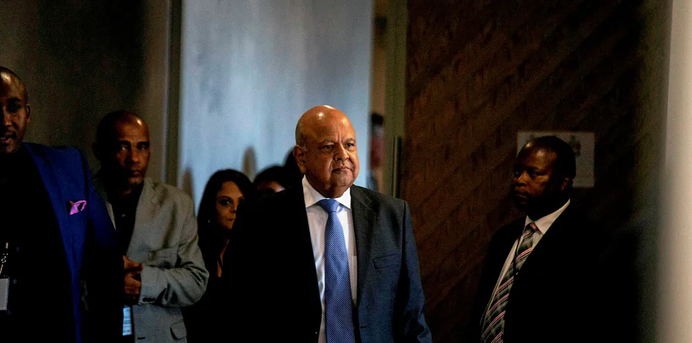 Pravin Gordhan, South African Minister of public Enterprise.