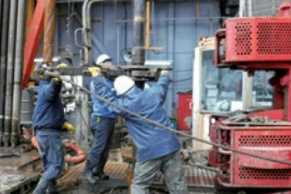 . Workers from Japex at a field in Japan.