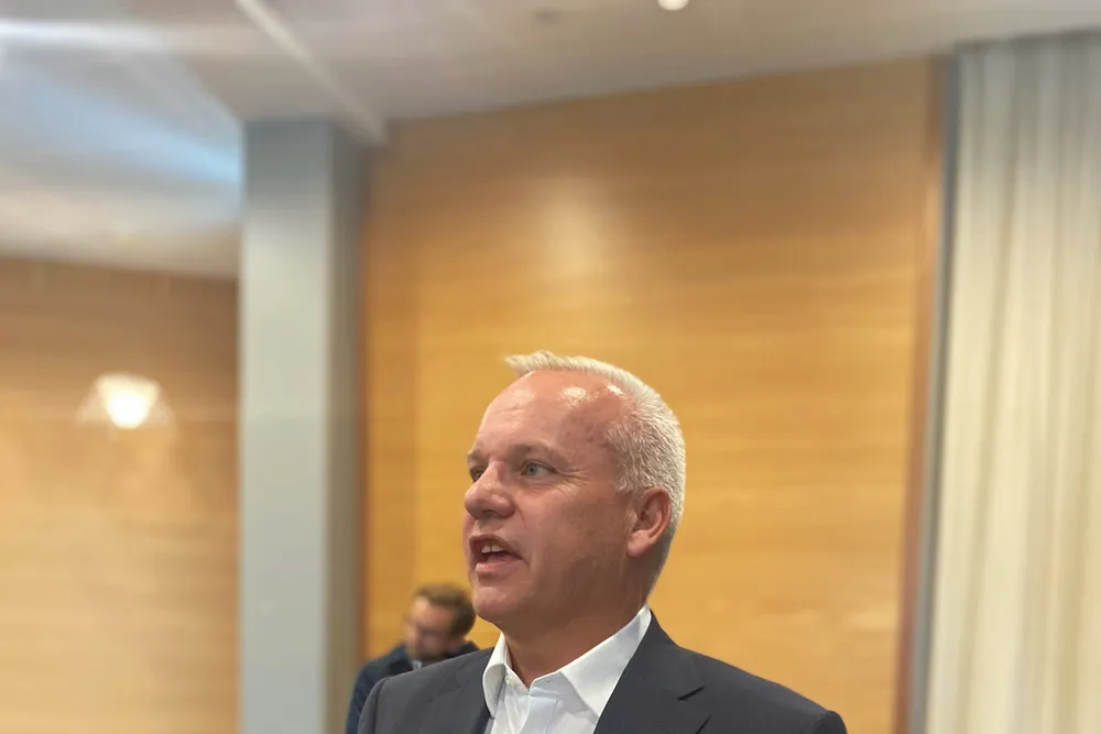 Ambitious plans: Equinor chief executive Anders Opedal