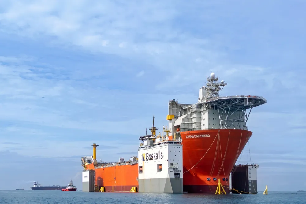 Sailaway: the Johan Castberg FPSO hull and living quarters departing Sembcorp Marine in Singapore this week