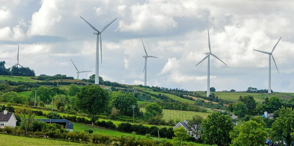 The 48MW Bindoo wind farm in Ireland.