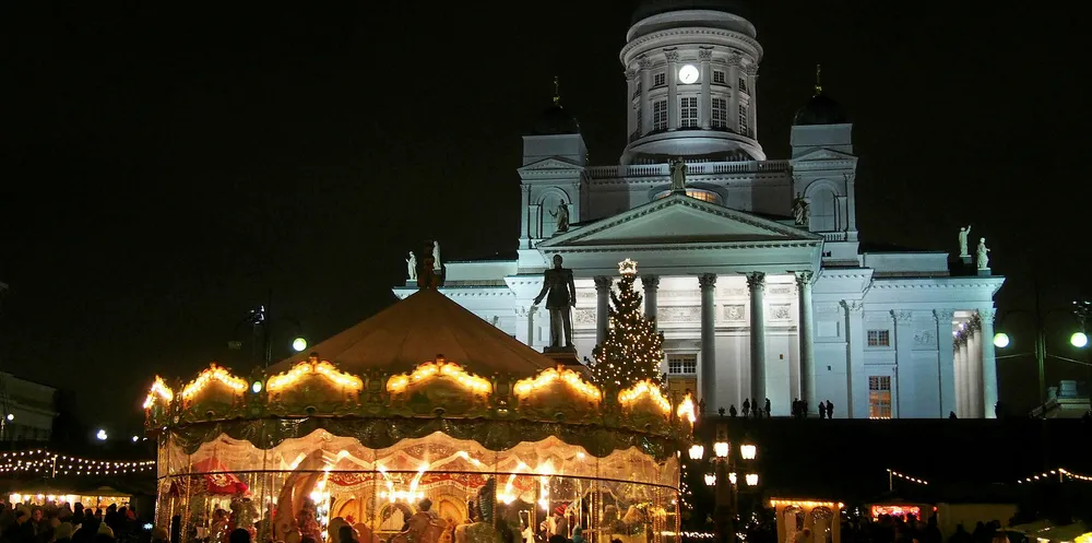 Finland's capital Helsinki hopes to be lit by more wind power.