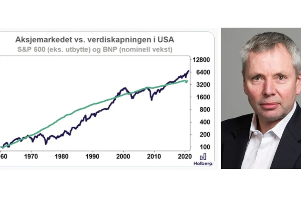 Holberg-forvalter Gunnar J. Torgersen presenterer jevnlig nye grafer på Twitter-profilen @Holberggrafen.