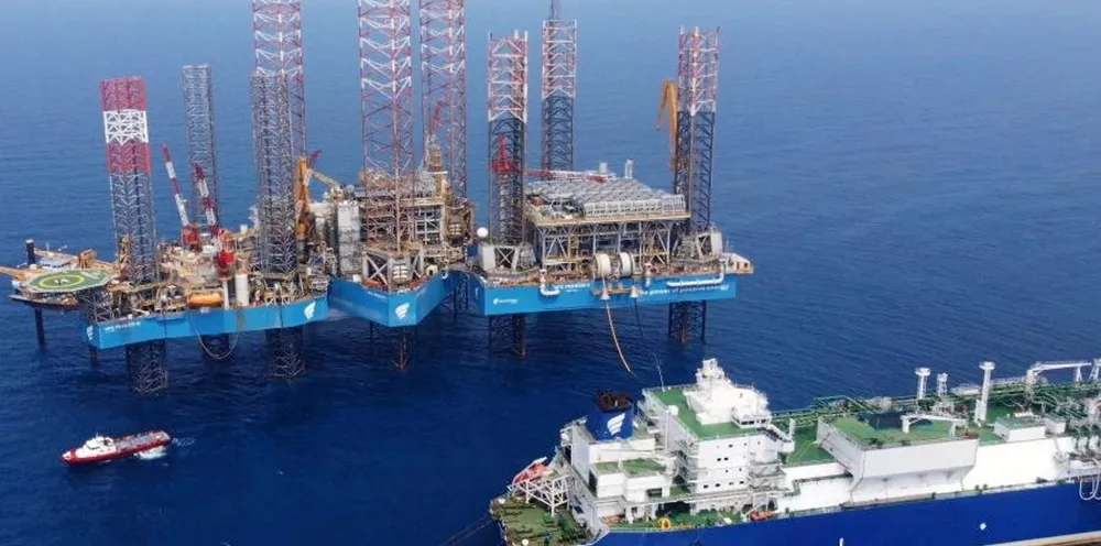 New Fortress Energy’s Fast LNG is due to load a partial cargo on Friday.