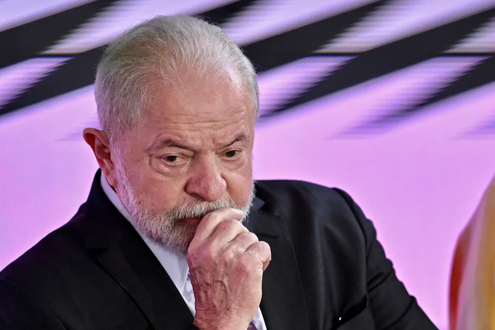 Think on it: Brazilian President Luiz Inacio Lula da Silva.